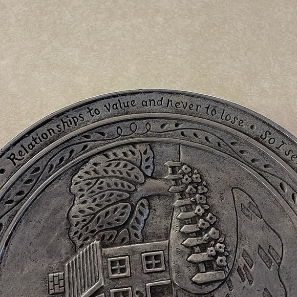 Carson Statesmetal Friendship Plate - Picture 4 of 8